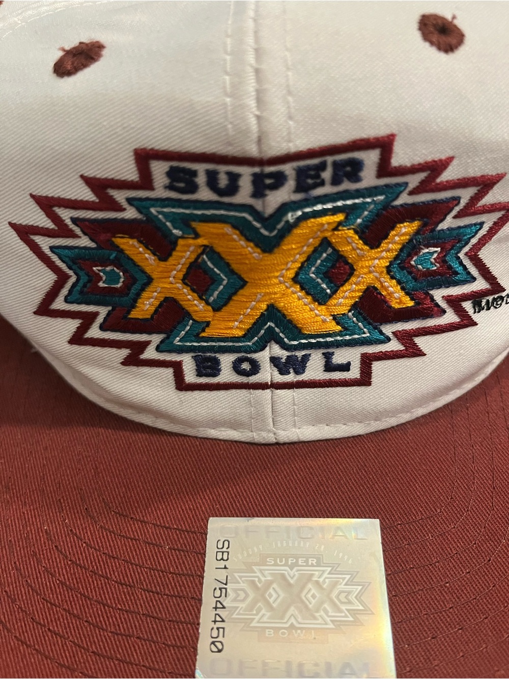 Super Bowl XXX Embroidered Hat